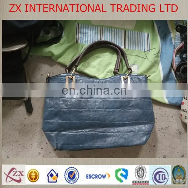Newest hot selling women bag handbag Business used leather skin handbag