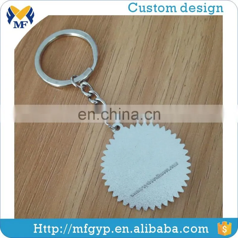 2017 New fashion custom advertising souvenir metal keychain
