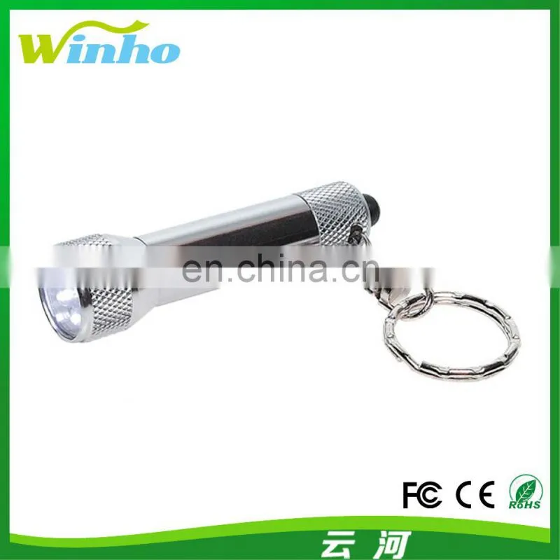 Winho Simple Mini Homestead Metal Flashlight KeyTag