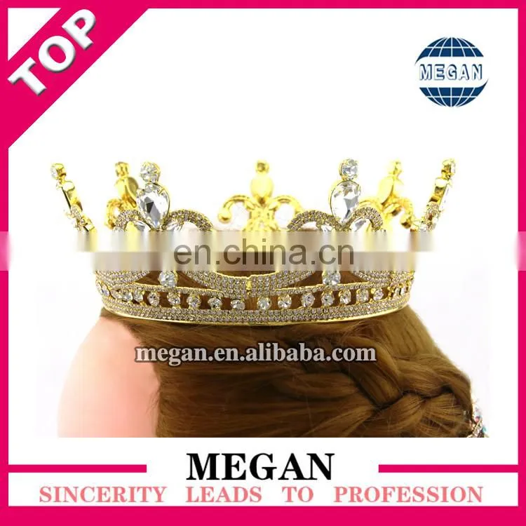 Jewelry Bridal Wedding Rhinestone Crown for sale