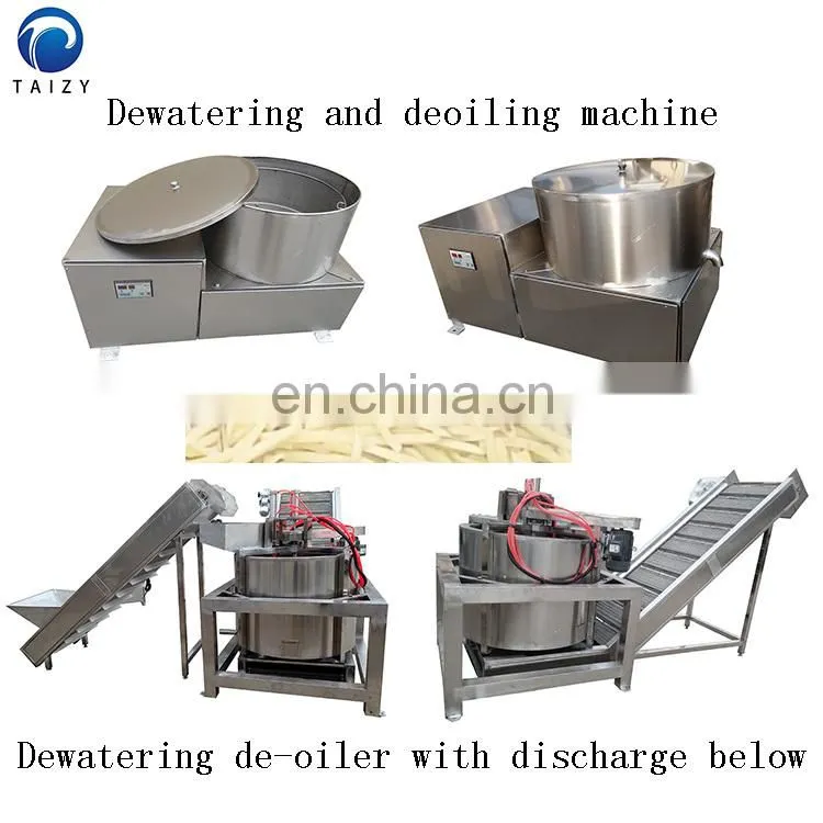 fried potato production line french fried potatoes machine potato chips frying machine
