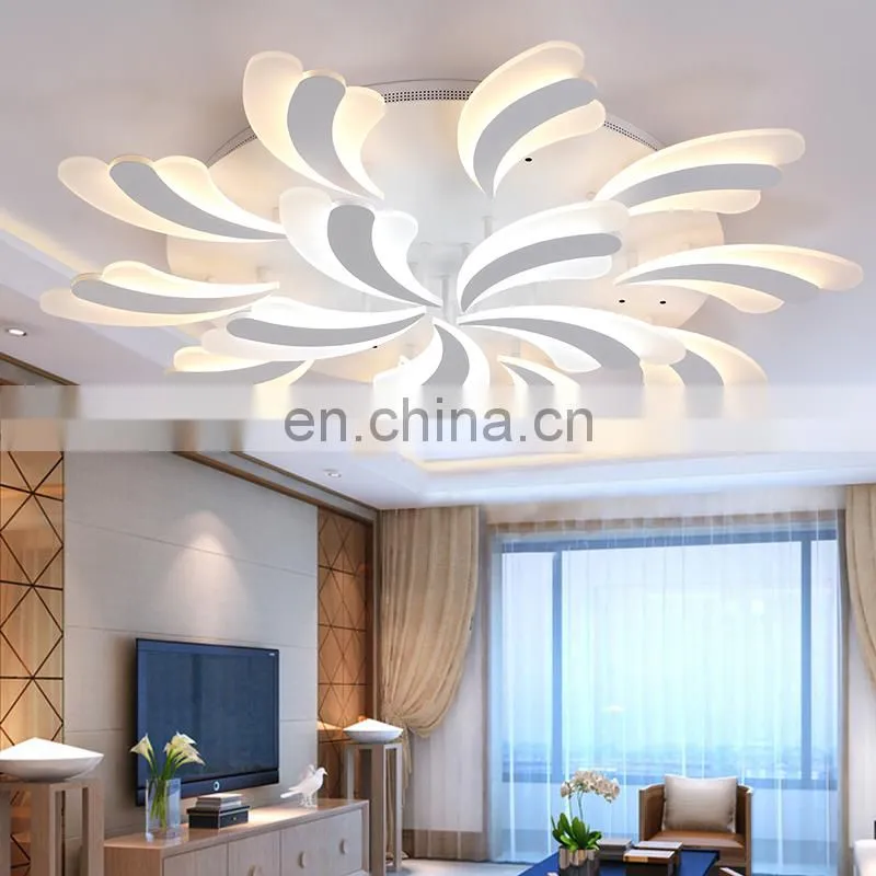 Postmodern art ceiling lamp living room bedroom lamp acrylic ceiling light on sale