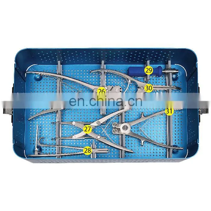 Orthopedic Surgical Instruments Spinal Posterior Cervical Fixation System Instrument Set Instrument Orthopedic Spine