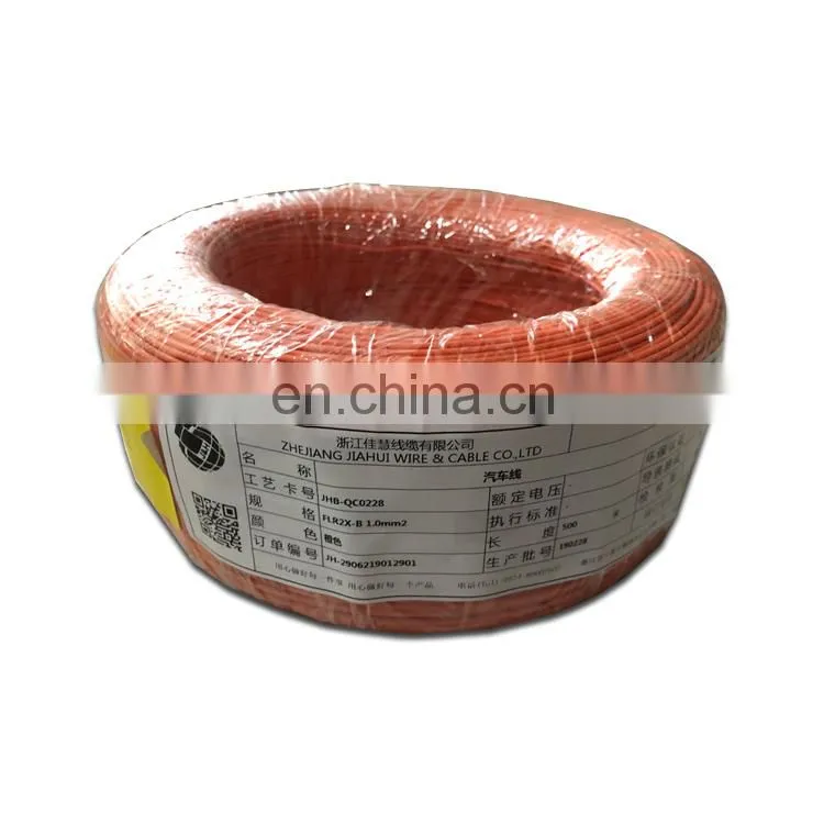 Low voltage Europe Standard Auto Electrical Wire Cable Automotive Wire FLR2X-B