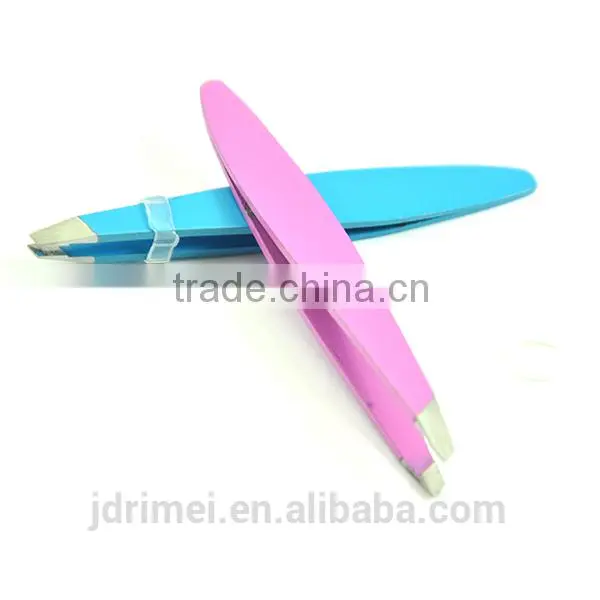 EyeBrow Tweezers, Manicure Instruments, Easy Grip Tweezers HS351