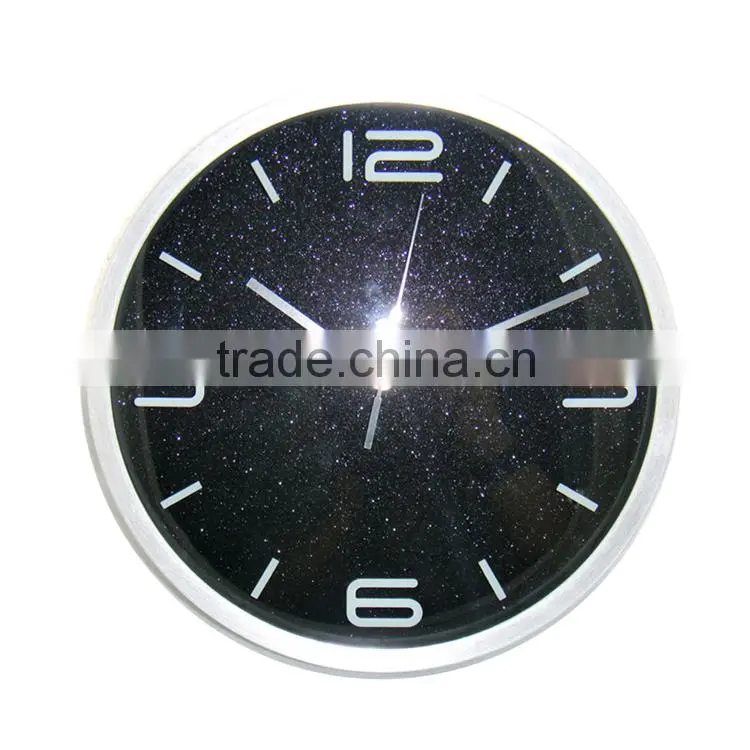Cost Effective Grab Your Own Design Quality Assured Metal Wall Clock With Crystal