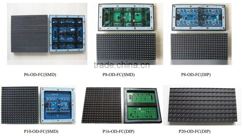 P2.5 P3 P4 P4.75 P5 P6 P7.62 P8 P10 P16 P20 P25 P31.25 hub08 hub12 hub75 single color full color tri-color led display module