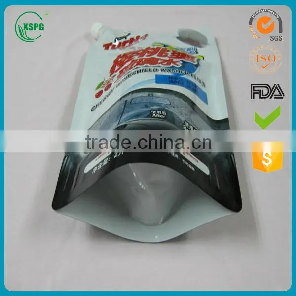 lamination stand up spout bags for laundry
