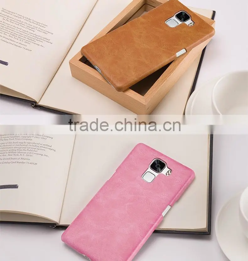 2016 New MOFi Case Housing for Huawei Honor 7, Mobile Phone Coque Leather Back Cover for Honor 7