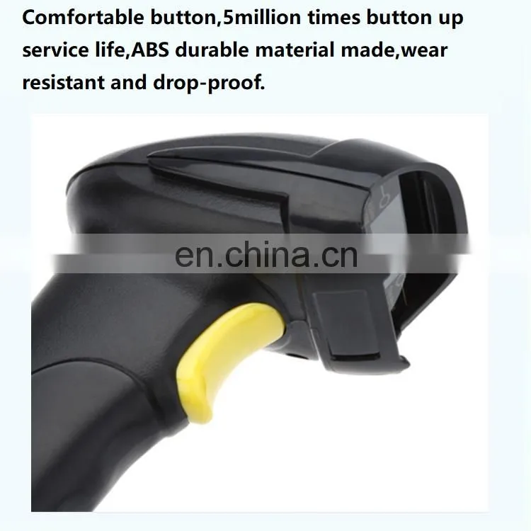 2019 Best price Wired Portable Handheld USB Bar Code Reader cheap 1d Laser barcode scanner