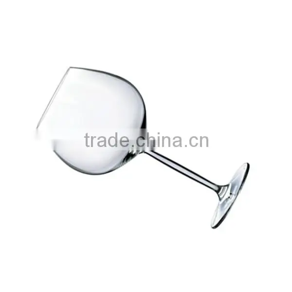 Handmade mouth blown transparent big wine glass bottle