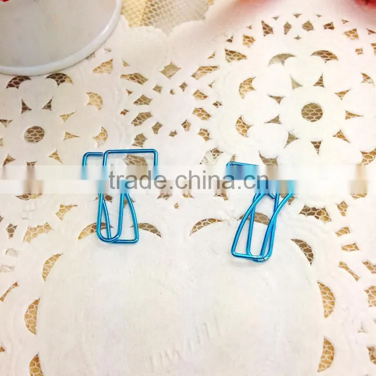 Responsibled factory customized stationery paper clip number shape