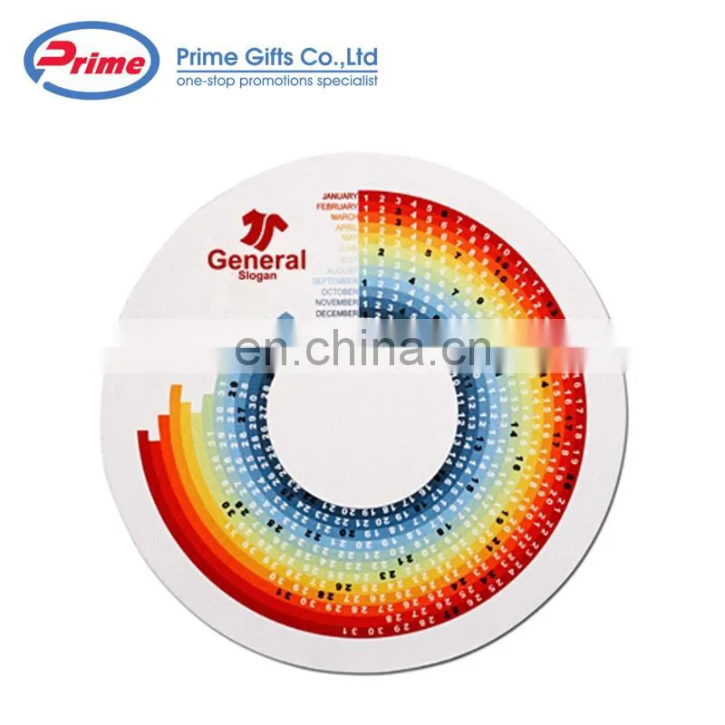 Hot Sale Custom Made Round Shape Large Gaming Mouse Pad
