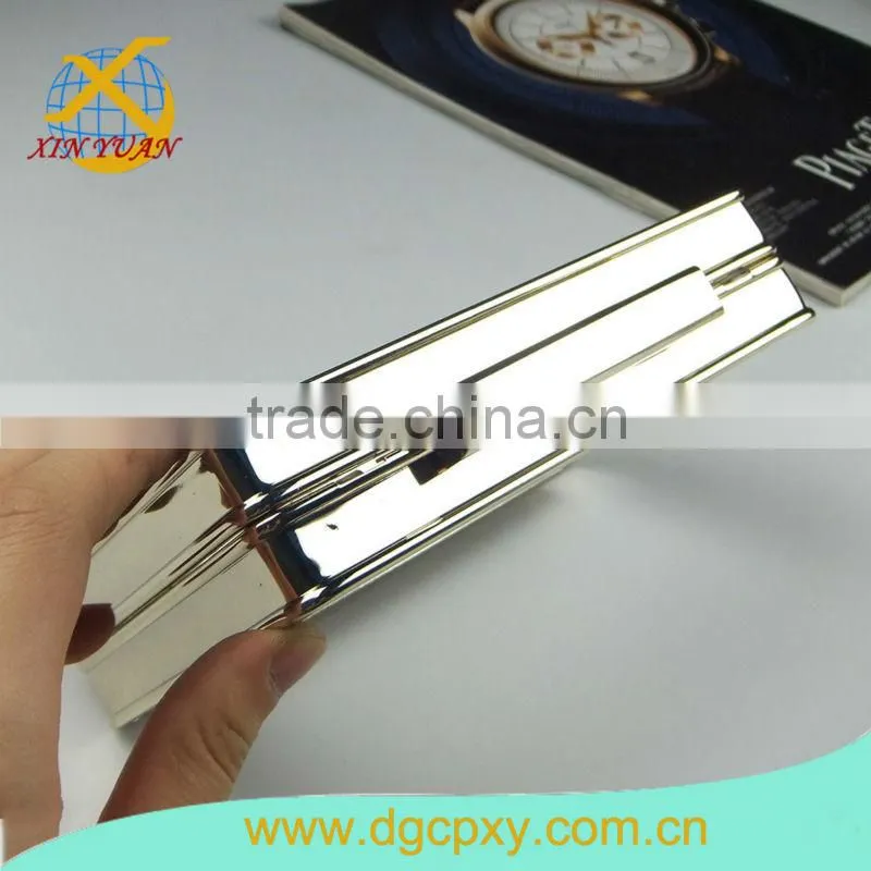 6.3 Inch High Quality Light Gold Color Kiss Lock Metal Bags Frame,Wholesales Coin Purse Frame In China