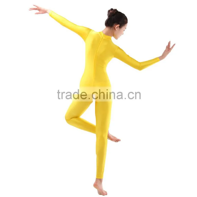Purple Dance Unitard, Spandex Ballet Unitard