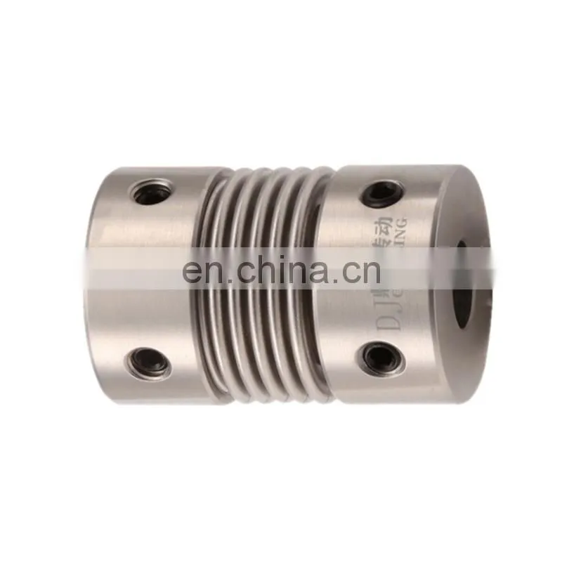 DRG stainless coupling metal shaft high torque motor generator bellows servo motor spring quick-bellow alloy camlock coupler