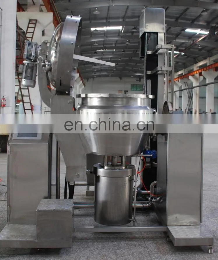 multi function industrial processed cheese cooker/ vacuum steam cheese cooking machine