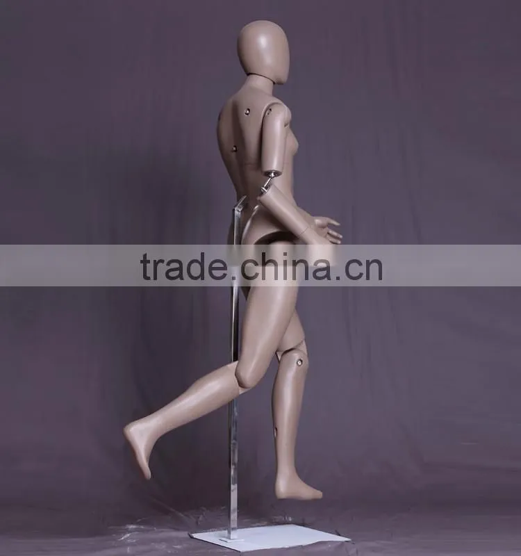 abstract male fiberglass flexible mannequin