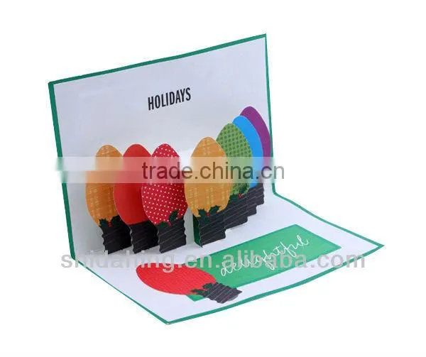 handmade wedding custom 3d pop up greeting card