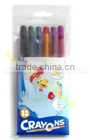 12-Color Long Crayon 2880A