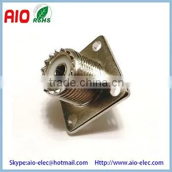 Square Chassis Mount UHF Female Connector