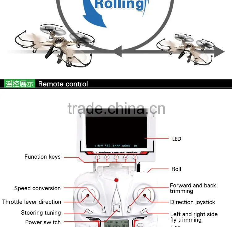 remote control helicopter manufacture rc helicopter with HD camera professional helicopter camera