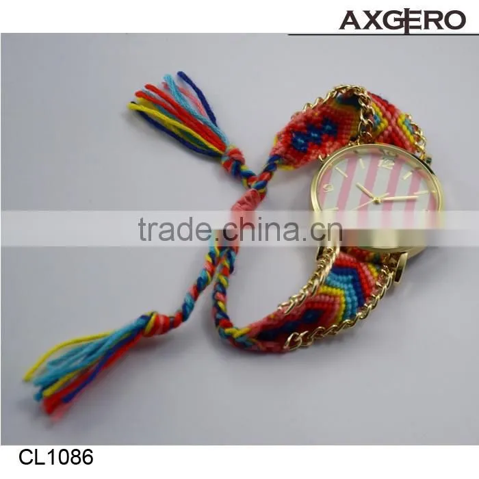 2016 Top sales China lady interchangeable strap watch