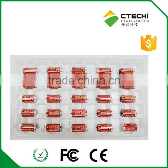 100% hg free ER17/33 1600mah battery maxell brand