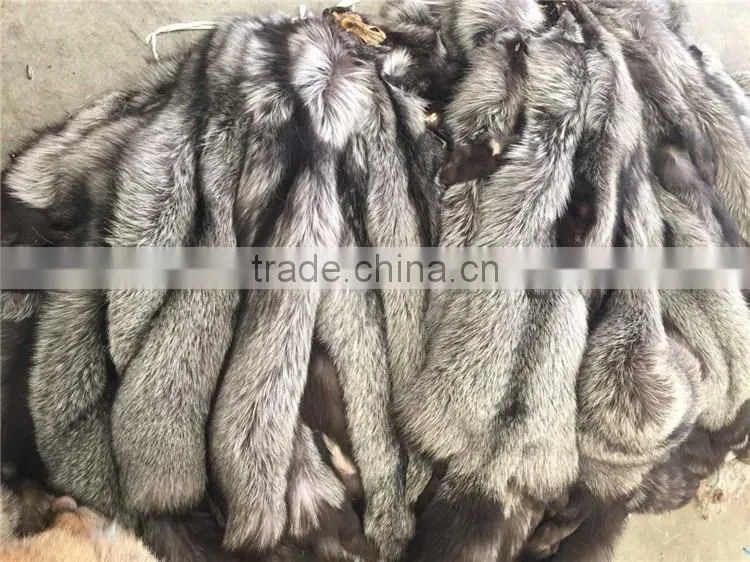 Plate Type and Raw Pattern Fox Fur Plates