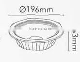 70-90lm/w 10W 20W 30W Epistar chip COB led downlights round recessed mounted