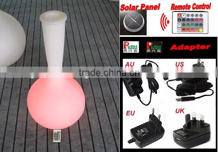 Garden Meadow Solar LED lights Flowerpot with remote control YXF-4276S