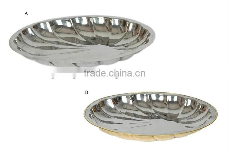 Steel Cheffing Dish, Wedding & Party utensils, food serving dish, hot keeping dish, Catering item, Hotel & Restaurant utensils