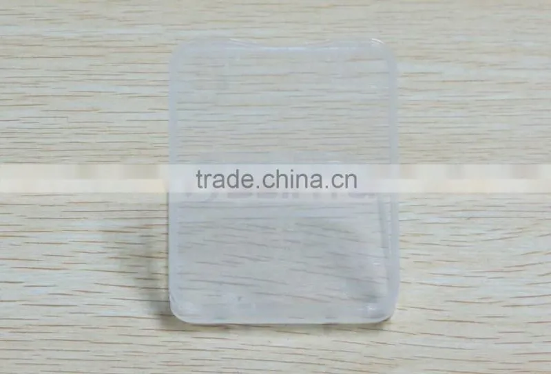 Transparent Eco-Friendsly Plastic Case CF Card Box Memory Card Case