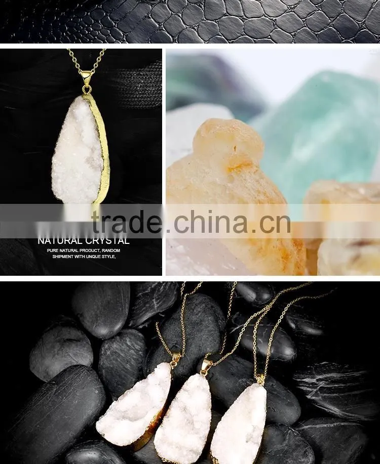 Mixed order available white stone necklace for men