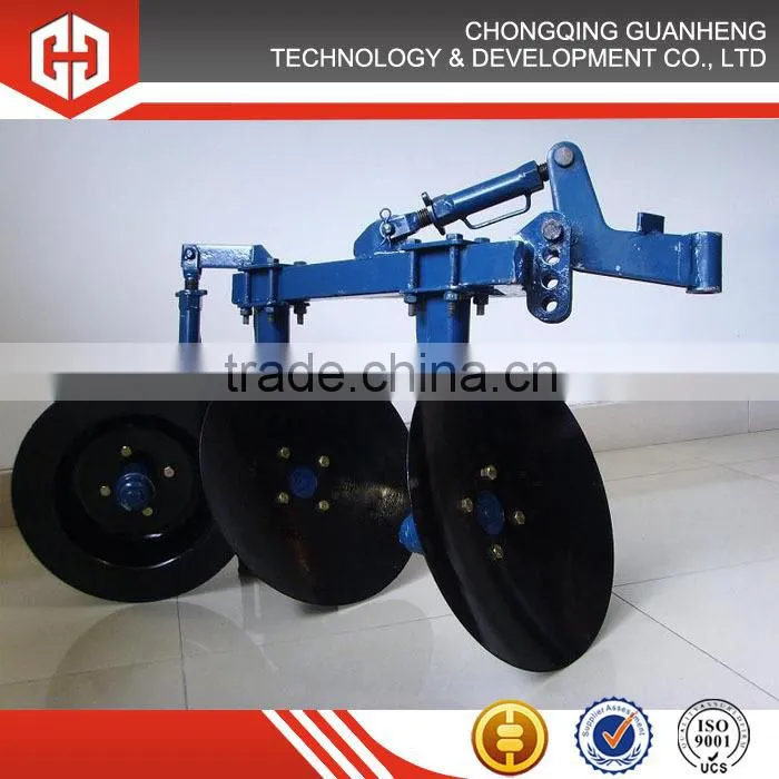 Disc plough tractor plough