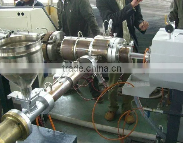 zhangjiagang PE plastic pipe extrusion line