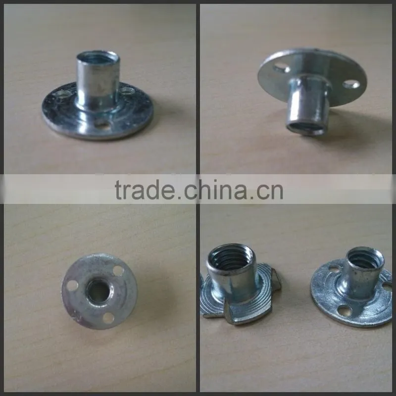 Heavy Duty steel nuts with hole m12