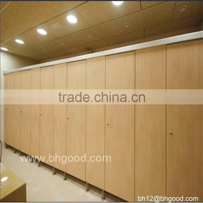 Hot sale decorative hpl toilet partition for school