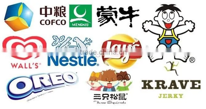 Aluminum foil laminated material frozen sea food packaging plastic roll film