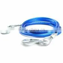 emergency car breakdown use steel wire tow rope
