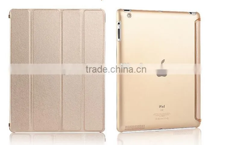 Stand Smart Case Cover For iPad 2/3/4 With Automatic Wake Sleep Feature