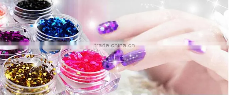 1mm Hologram laser silver color Glitter Powder for christmas decoration