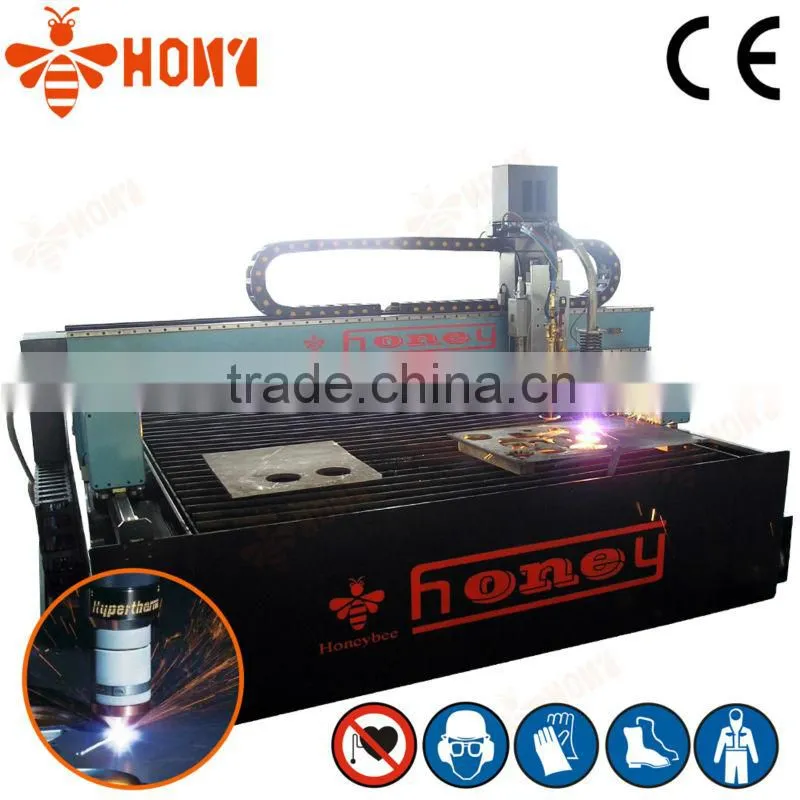 CNC metal rack flange plasma flame cutting machine