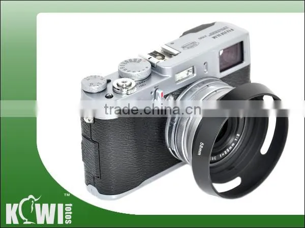 Kiwifotos Lens adapter tube LA-58X100 provides 58mm filter mount for FUJIFILM X100 camera