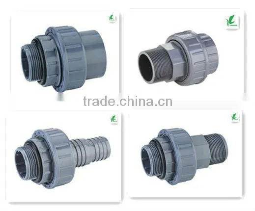 white color upvc pipe fitting