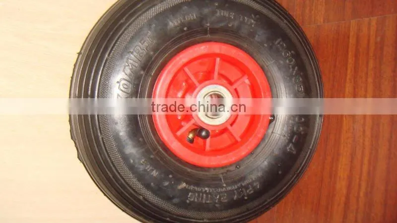 pneumatic RUBBER WHEEL3.00-4
