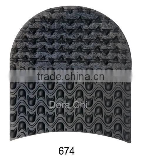 Thin Snake Line Rubber Shoe Heel For Shoe Repair