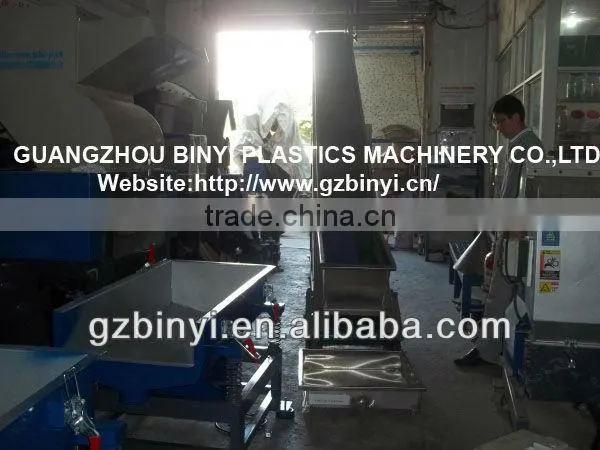 New style waste plastic film recycling line