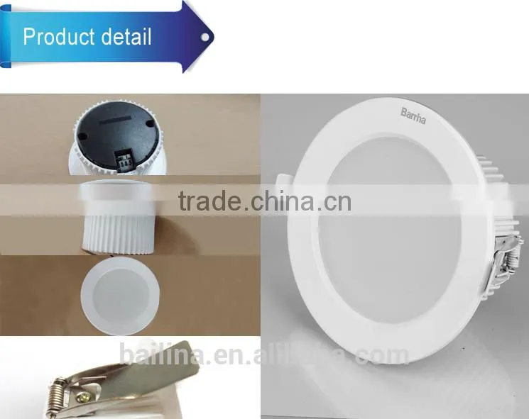 Latest Competitive 3w 6w 8w 10w LED Downlight Painted White