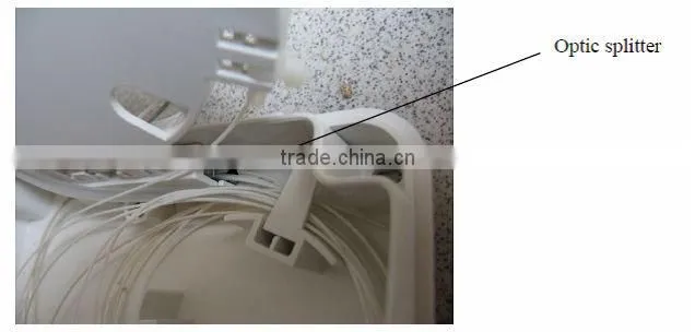 4 fibers for duplex LC, and 2 fibers for SC Fiber Outdoor Terminal Box